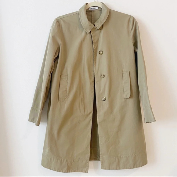 Chaiken & Capone Khaki Lightweight Trench Coat 4 - Picture 10 of 11